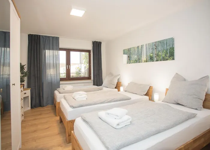 Deluxe For 5 - 2 Bedrooms - Free Private Parking - 5 Min To Slopes - Terrace Appartement Winterberg